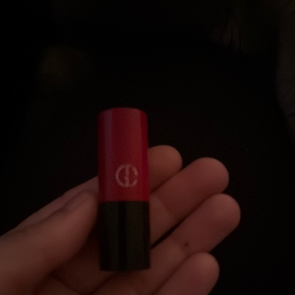 Giorgio Armani Red and Black Lipstick
